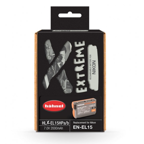 Hahnel Extreme HN-HLX-EL15 2000mAh for Nikon V3 Battery